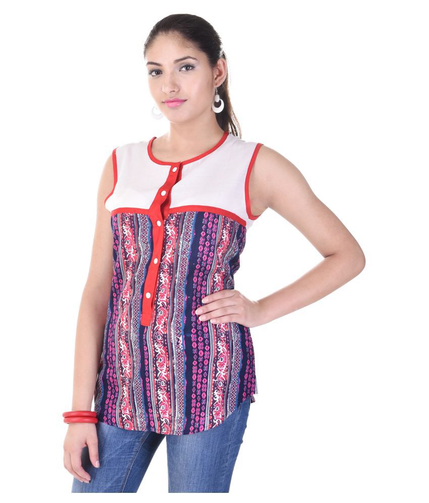 Heritage Jaipur Multicolor Rayon Tunics - Buy Heritage Jaipur ...