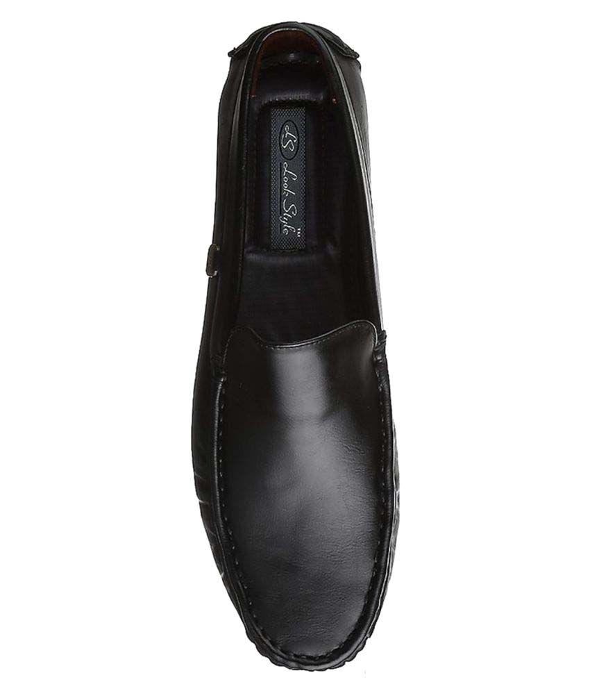 Look Style Black Loafers - Buy Look 
