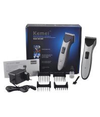 Kemei KM-3909 Professional Rechargeable Clipper Hair Trimmer for Men, Women