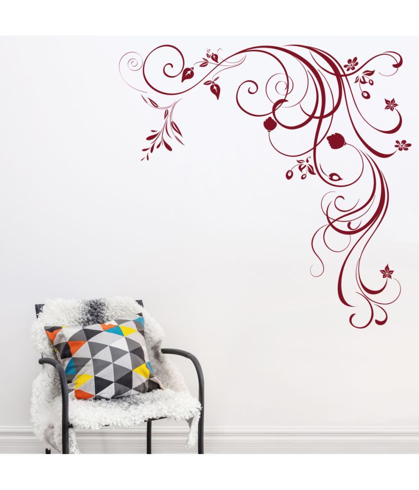 Creatick Studio Swirls Vinyl Wall Stickers Buy Creatick Studio Swirls