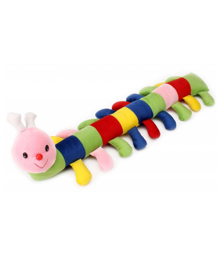     			Tickles Multicolor Caterpillar Stuffed Soft Plush Animal Toy for Kids (Color: Multi-Color Size: 50 cm)