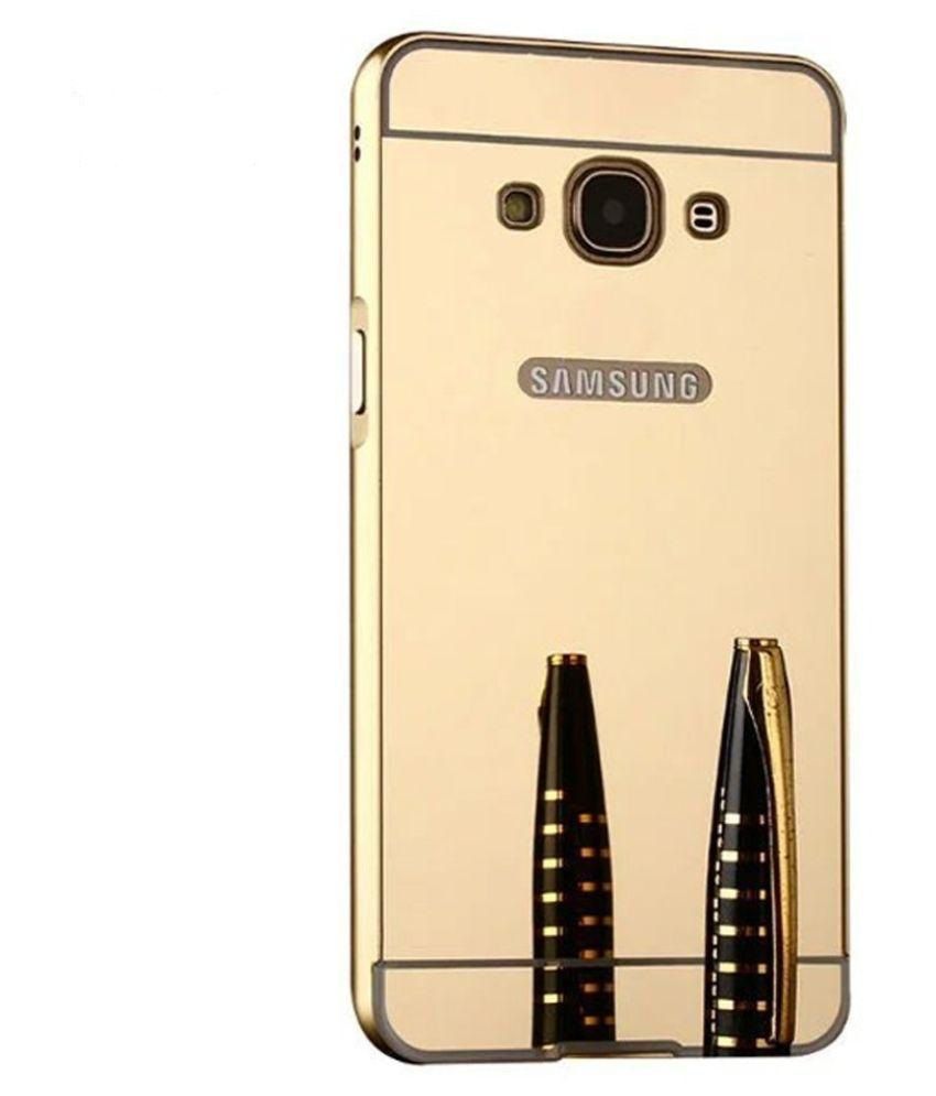 Samsung Galaxy J2 16 Cover By Fone Buddy Golden Plain Back Covers Online At Low Prices Snapdeal India