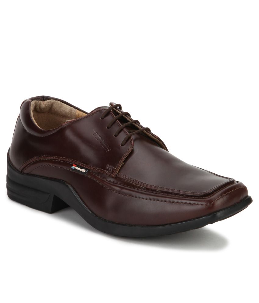 Red Chief RC1267 Brown Formal Shoes 