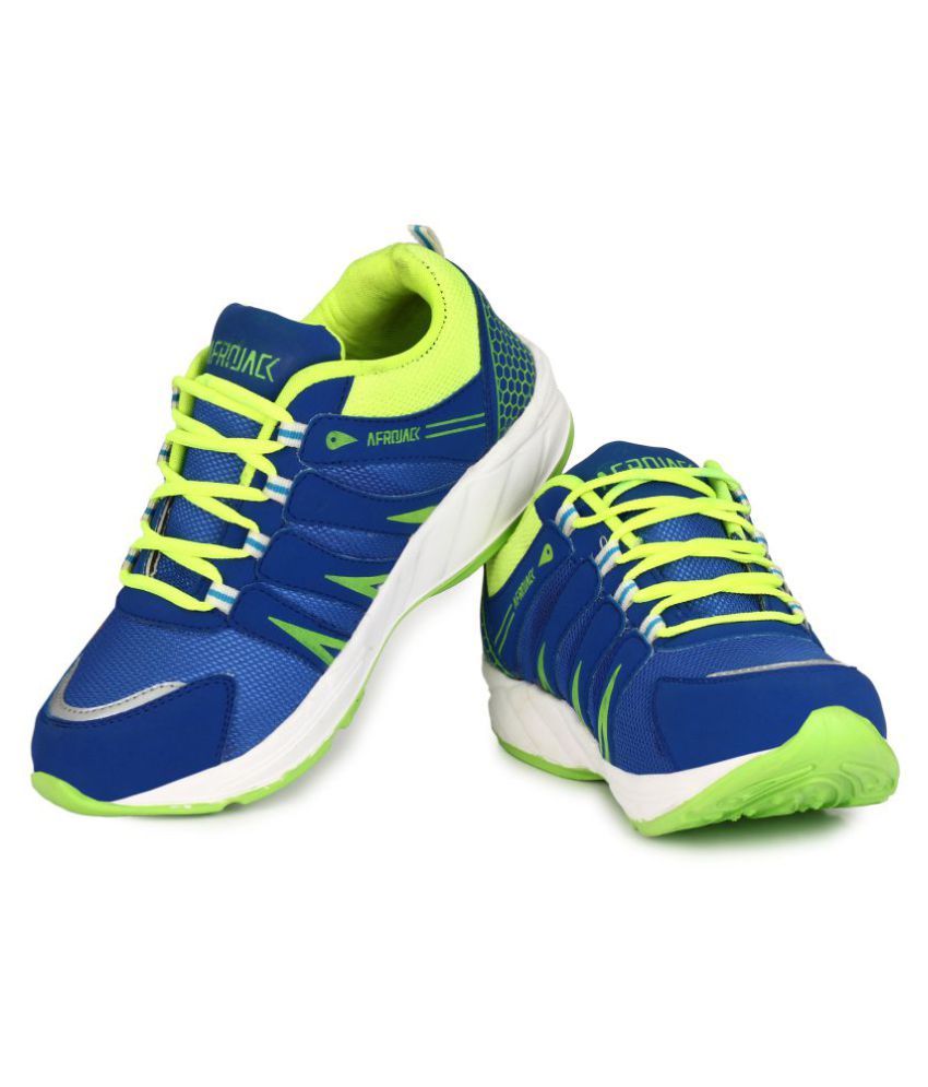 Afrojack Blazzer Blue Running Shoes - Buy Afrojack Blazzer Blue Running ...