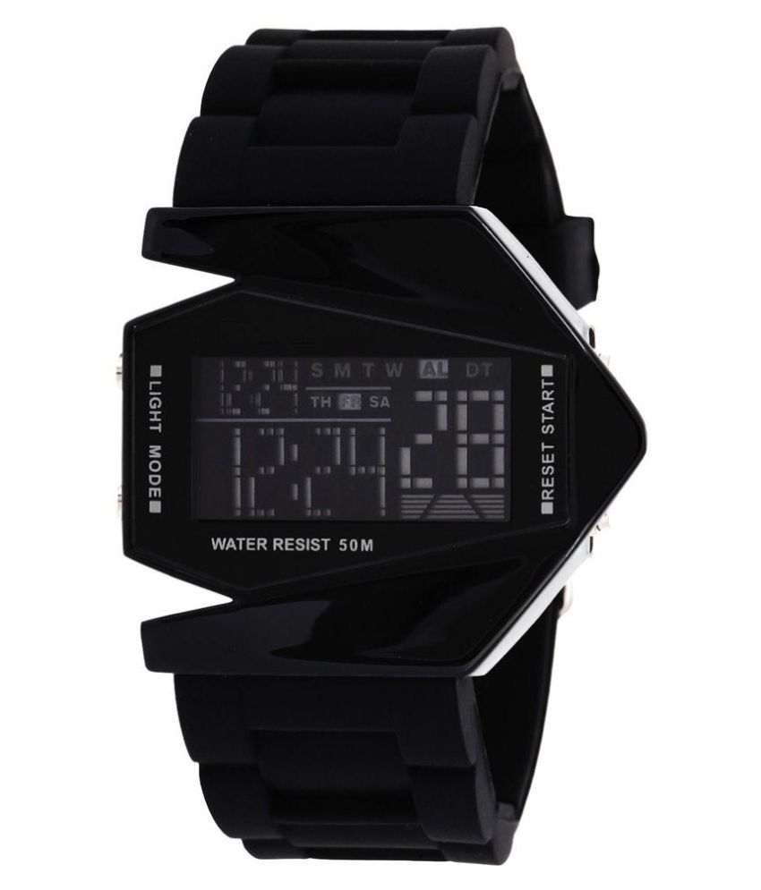 Dcmr enterprise black analog-digital watch price in india: buy dcmr DCMR Enterprise Black PU Analog Watch Price in India: Buy DCMR