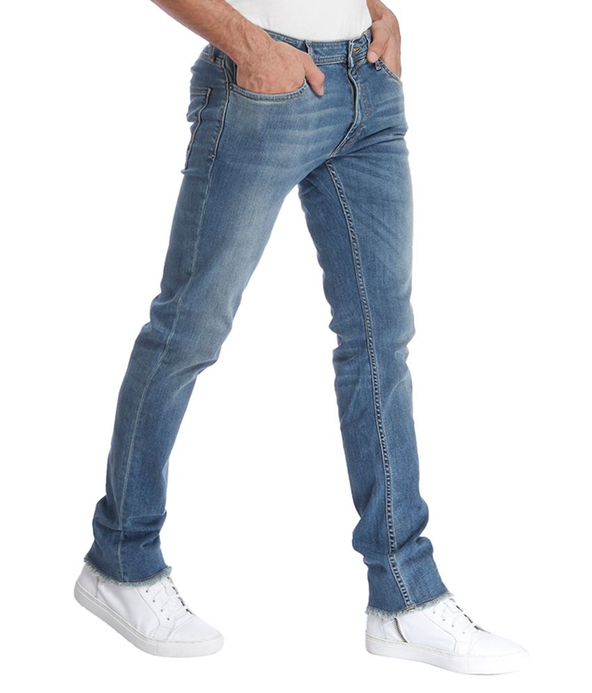 jack and jones light blue jeans