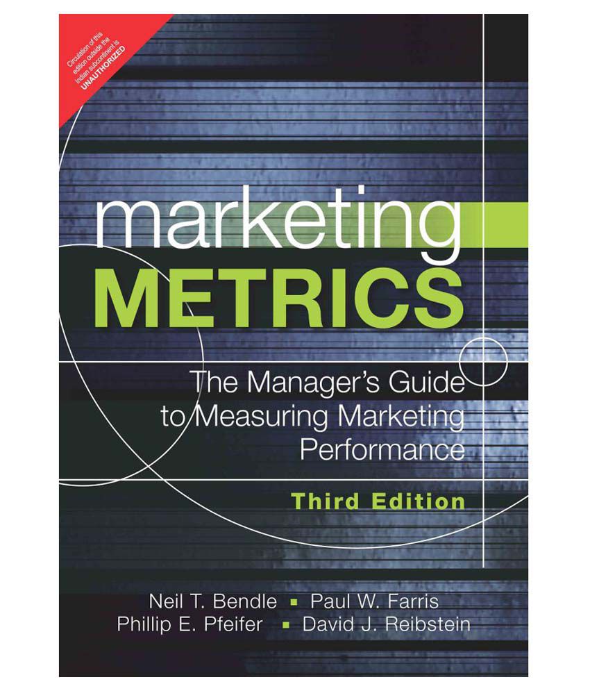     			Marketing Metrics:  3/e