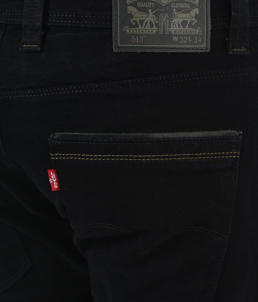 levis 513 black