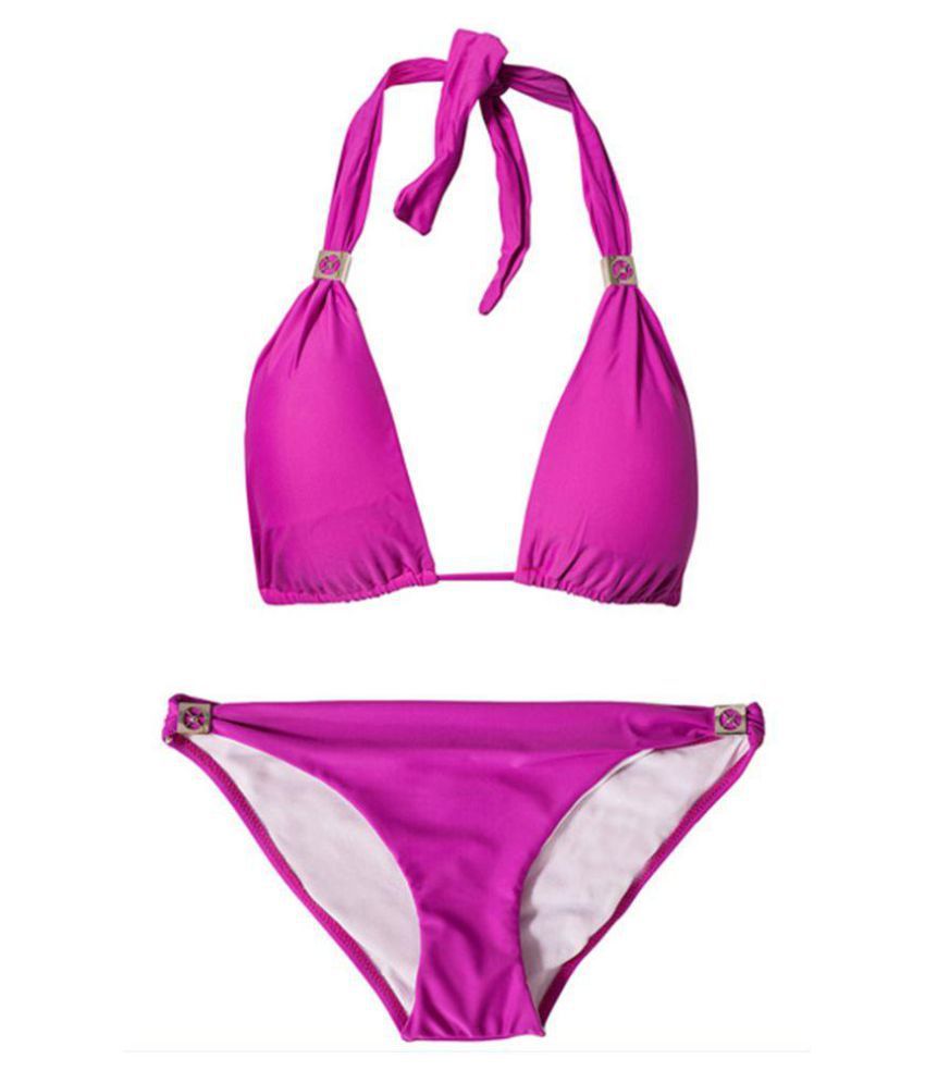 Buy Eve Hanger Purple Cotton Bikini Online at Best Prices in India ...