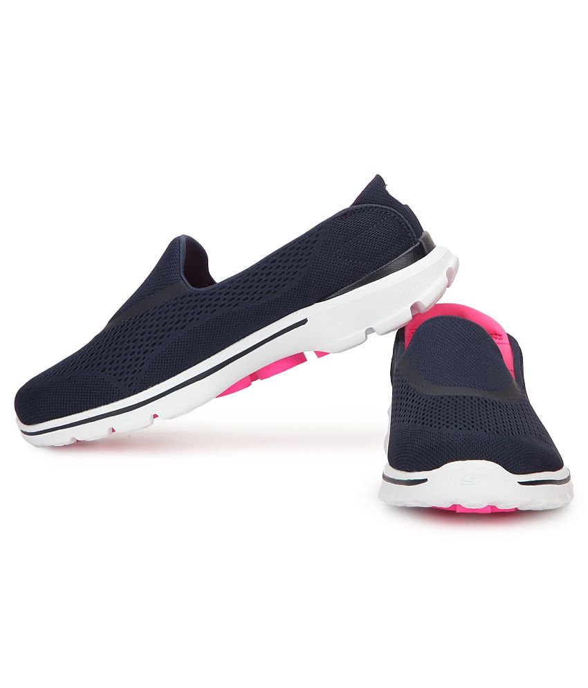 Skechers 13994-NVPK Navy Sports Shoes Price in India- Buy Skechers ...