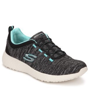 Buy Skechers 12431-BKTQ Black Sneaker 