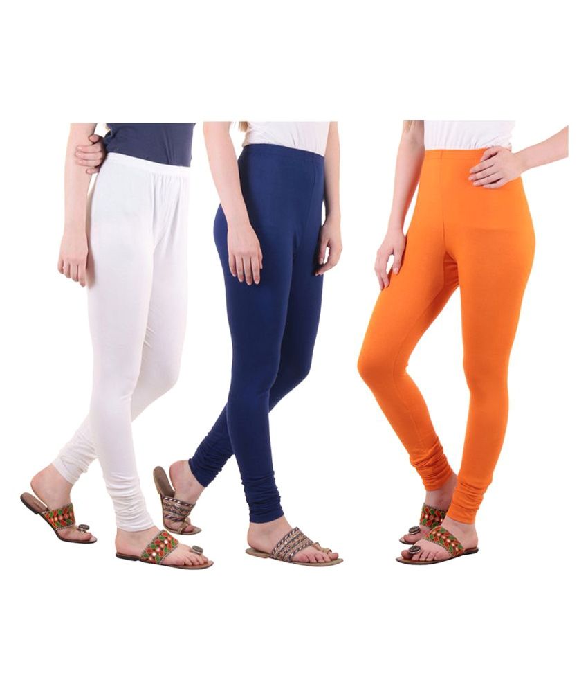     			Diaz Cotton Lycra Pack of 3 Leggings