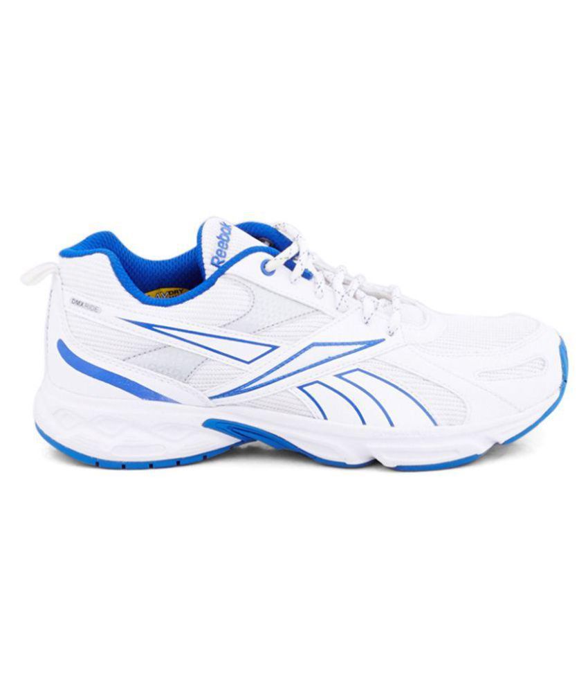 Reebok White & Blue Sports Shoes Price in India- Buy Reebok White ...