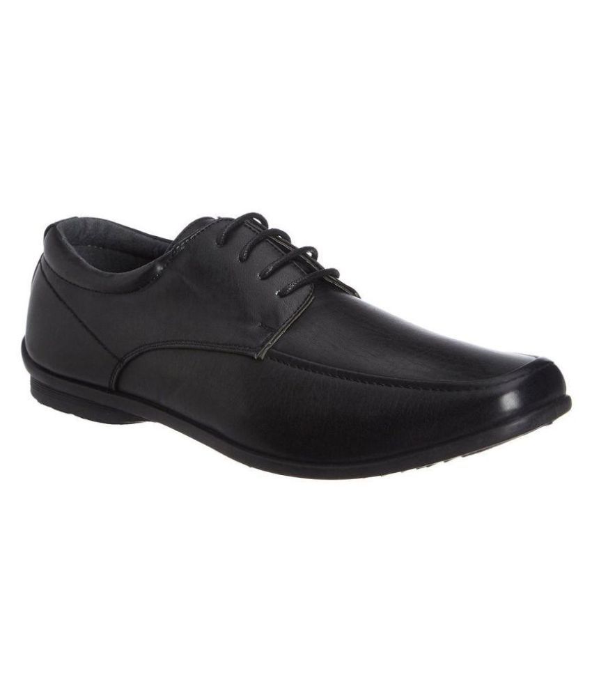 Bata Black Office Non-Leather Formal Shoes Price in India- Buy Bata ...