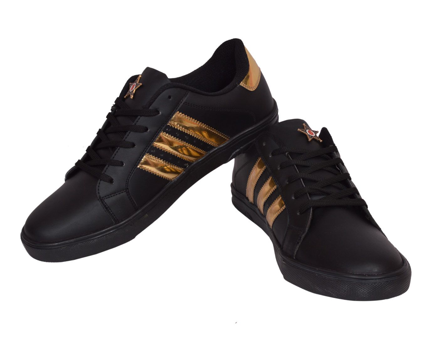 M & M Sneakers Black Casual Shoes - Buy M & M Sneakers Black Casual ...