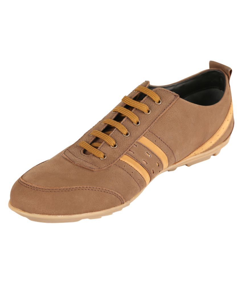 men's casual shoes tan colour