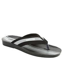 liberty coolers men's black slippers