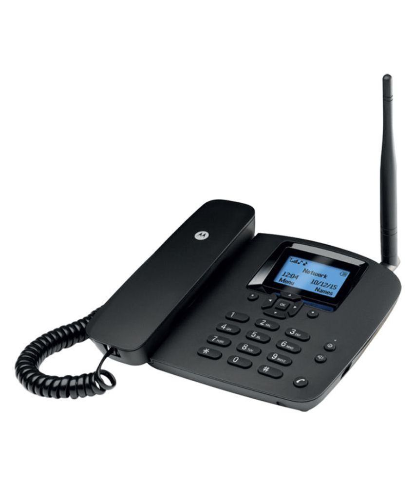 Motorola Fw200 Wireless GSM Landline Phone ( Black )