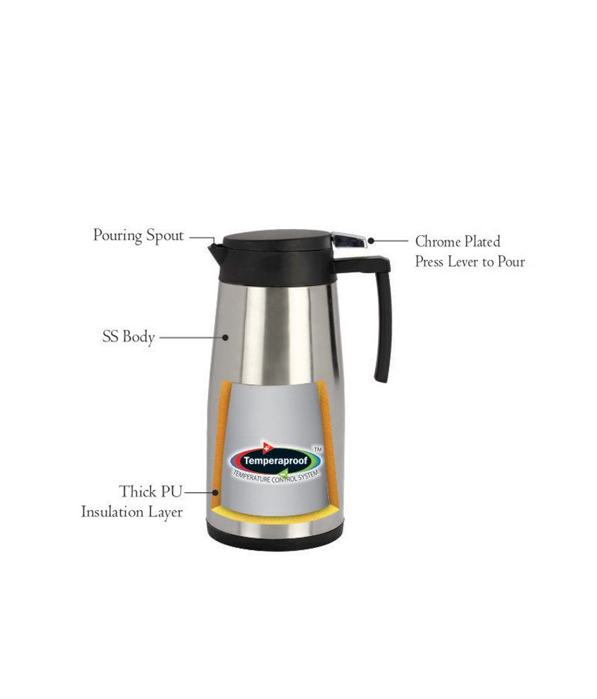 Bluplast Steel Thermos 650ml Buy Online at Best Price in India