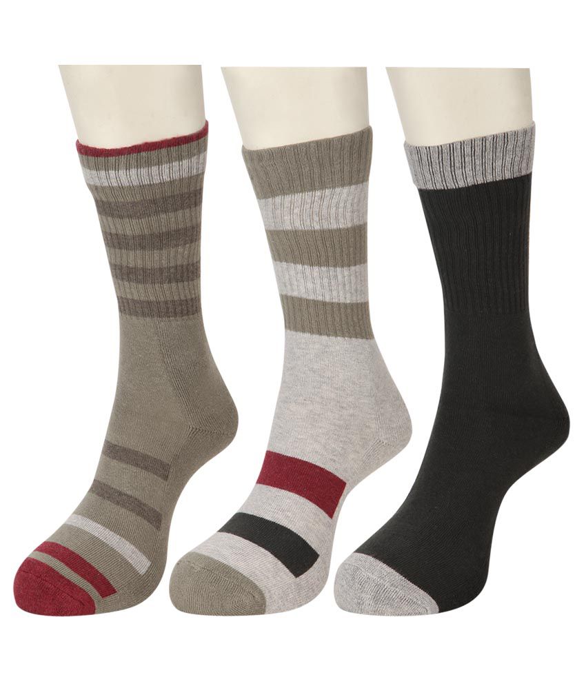 Levi's Men's Half Cushion Crew Socks - 3 Pair Pack: Buy Online at Low ...