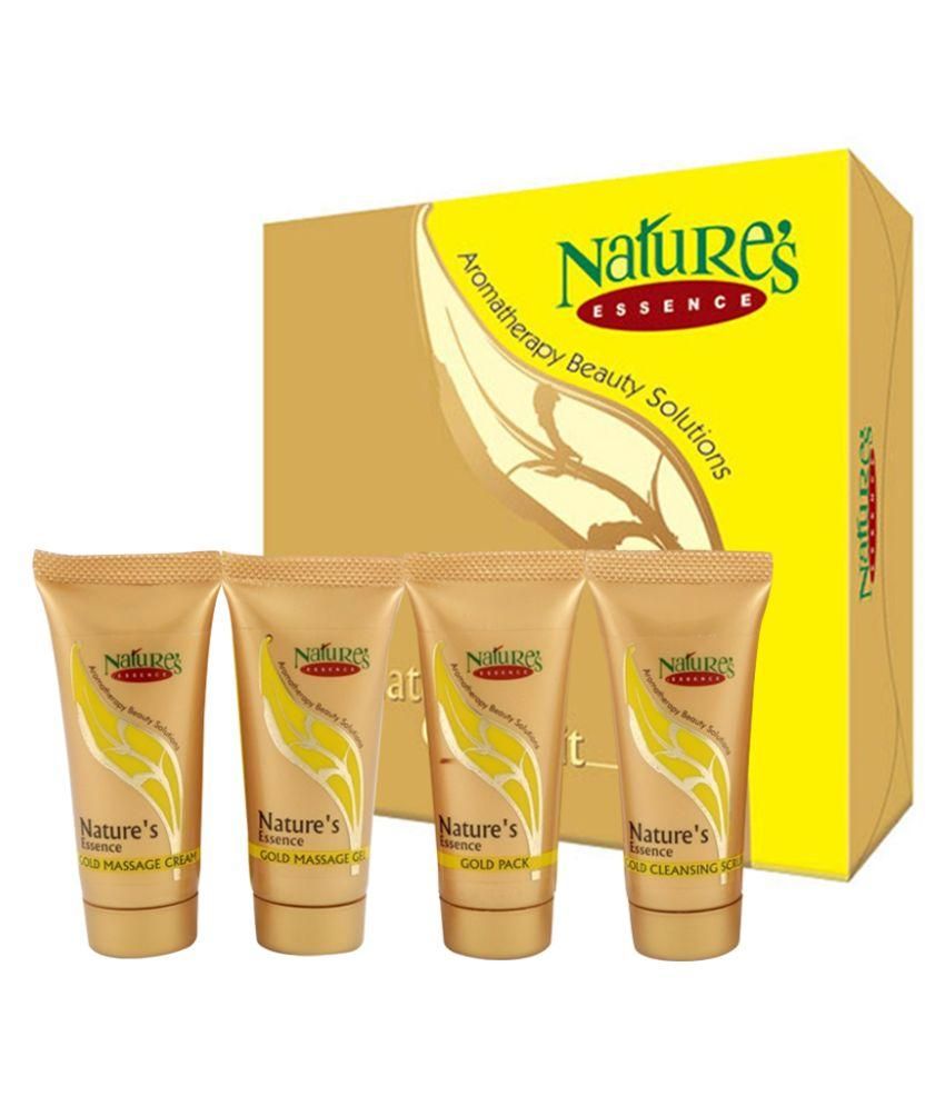 natures facial kit gold