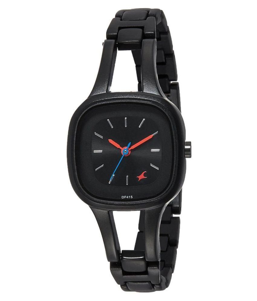 fastrack dual time analog watch