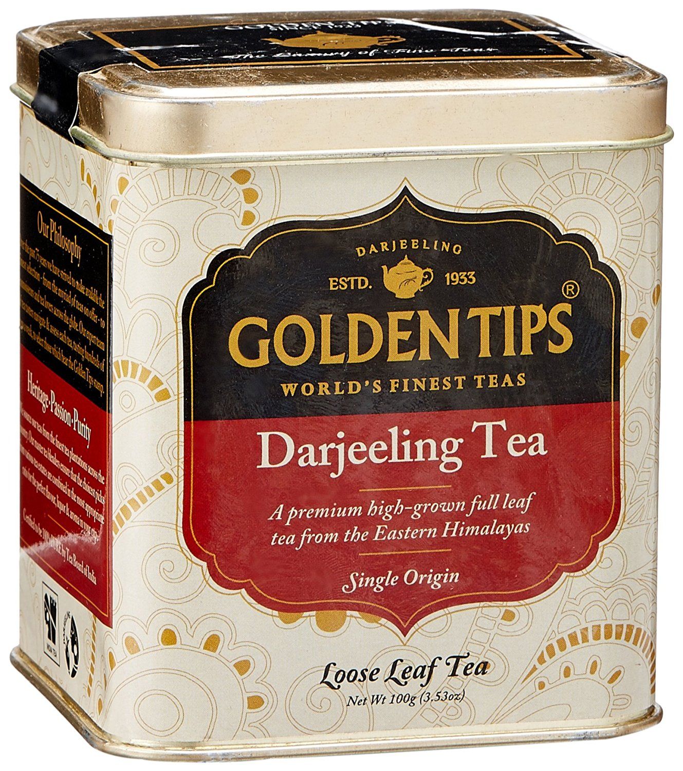 Лучший дарджилинг. Голден типс Дарджилинг. Darjeeling Tea Golden Tips. Дарджилинг чай упаковка. Чай Дарджилинг пачка.