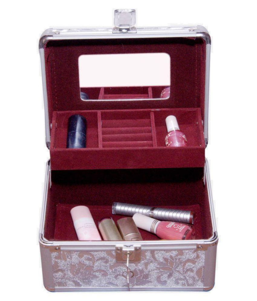 Buy Pride Silver Vanity Kit and pouches 1 Pc at Best Prices in India