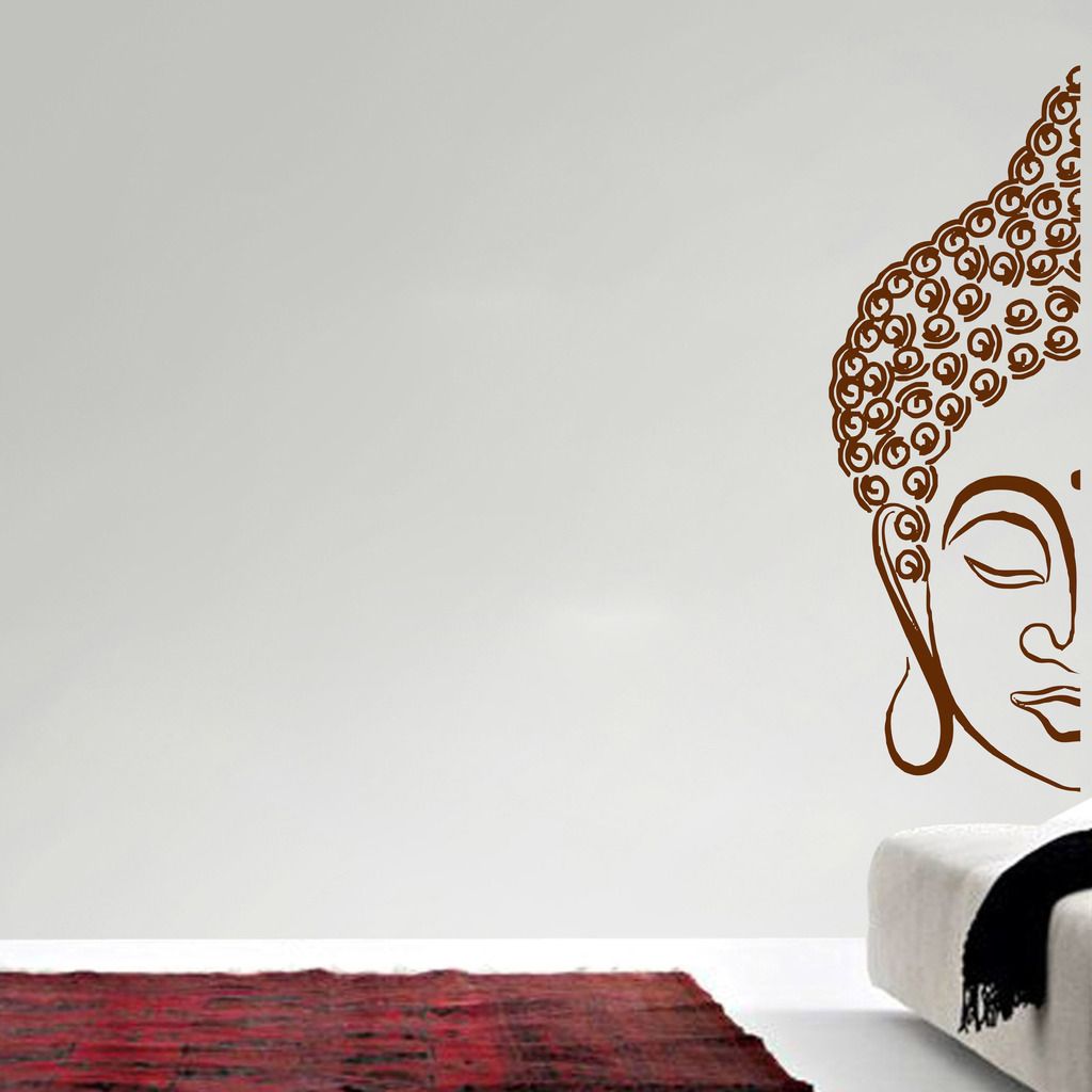     			Decor Villa Buddha Ji PVC Wall Stickers