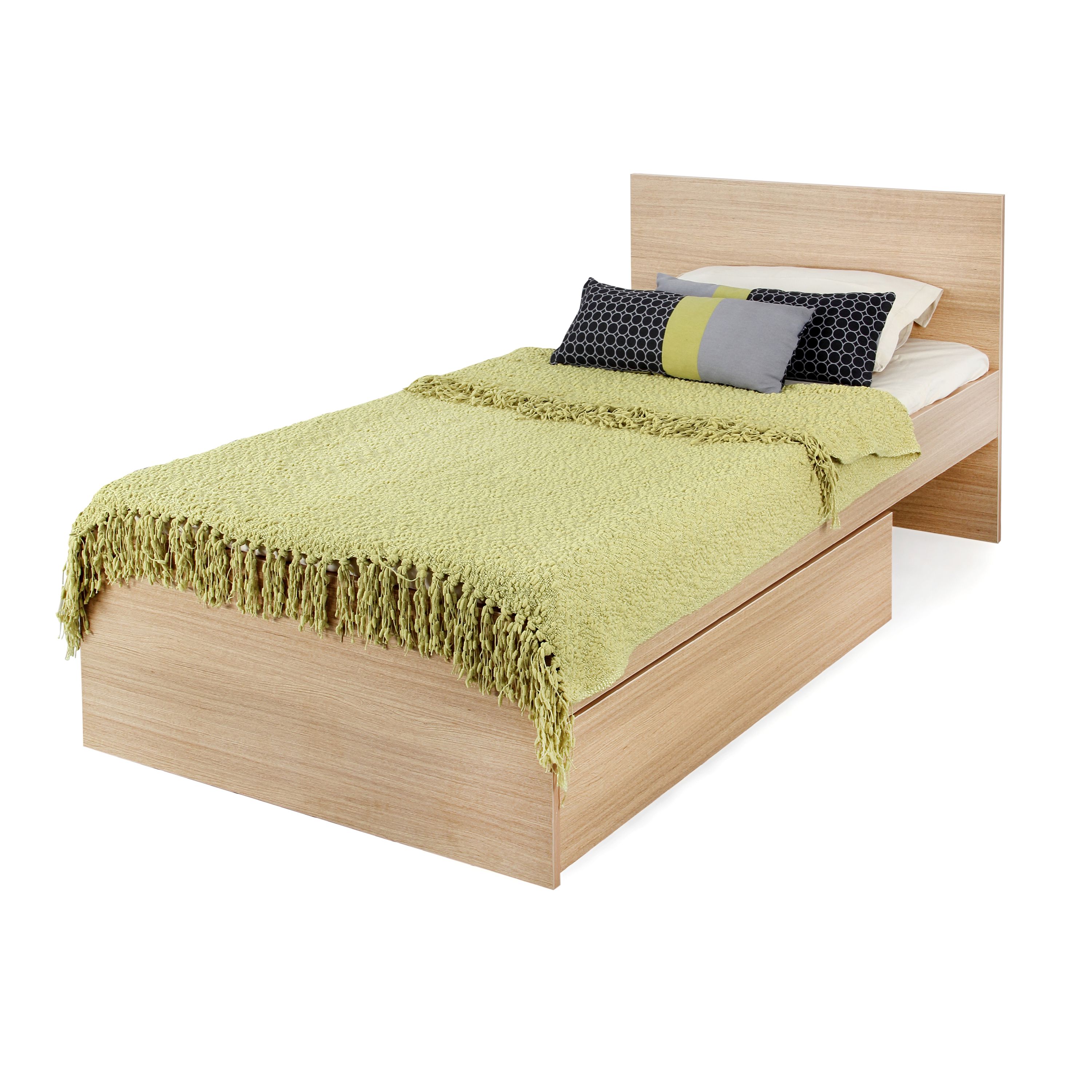 Forzaa Claire Single Storage Bed