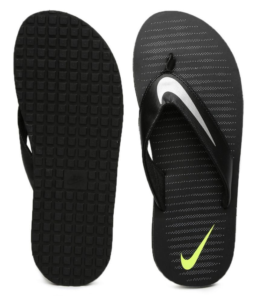 Nike Black Thong Flip Flop Price in India- Buy Nike Black Thong Flip ...