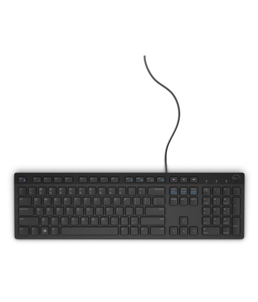     			Dell KB216 Black USB Wired Desktop Keyboard Keyboard
