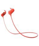 Sony MDR-XB50BS EXTRA BASS In-Ear Active Sports Wireless Headphones (Red)