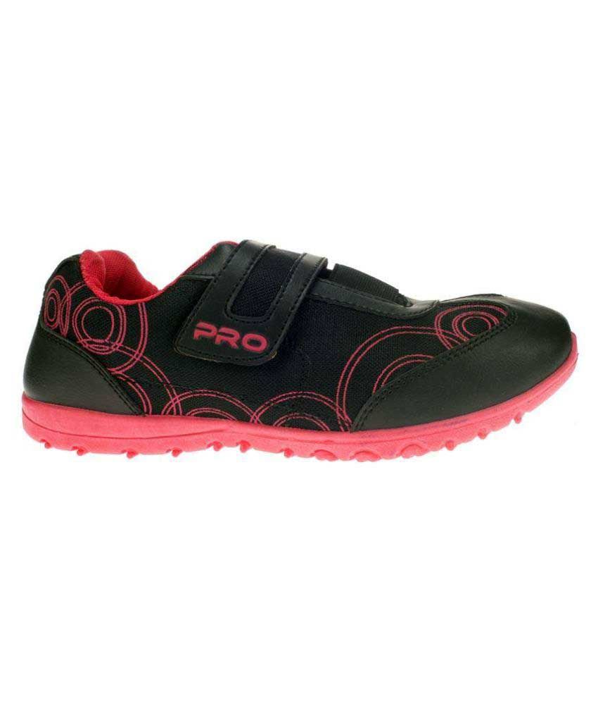 Khadim's Pro Black Running Shoes Price in India- Buy Khadim's Pro Black ...