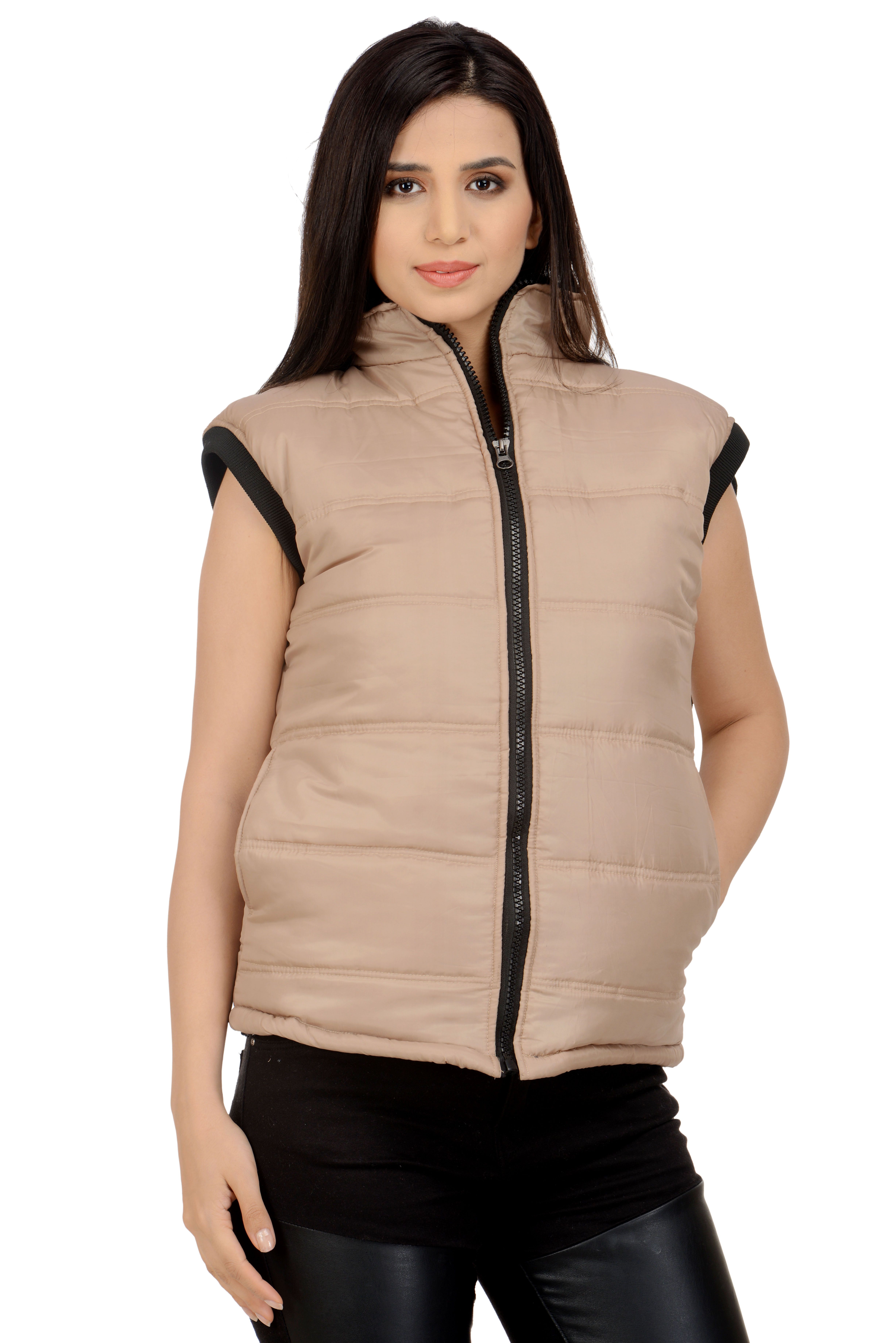 multicolour fleece jacket