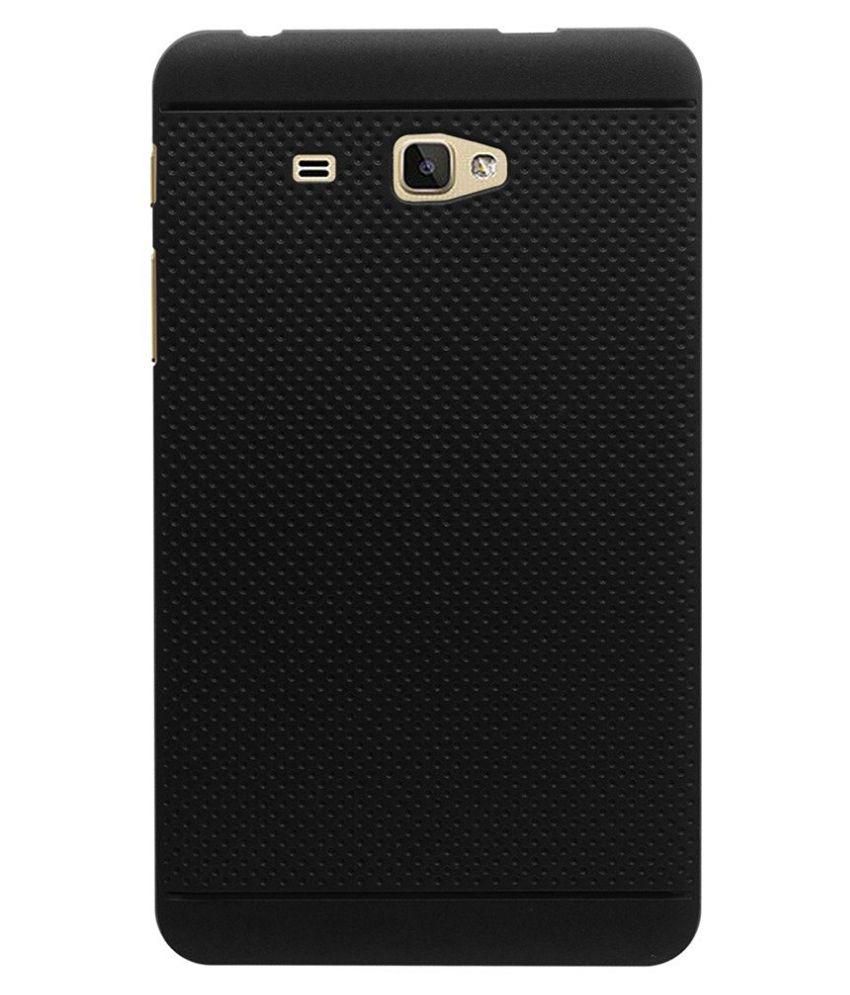     			Samsung Galaxy J Max Plain Back Cover By Colorcase Black