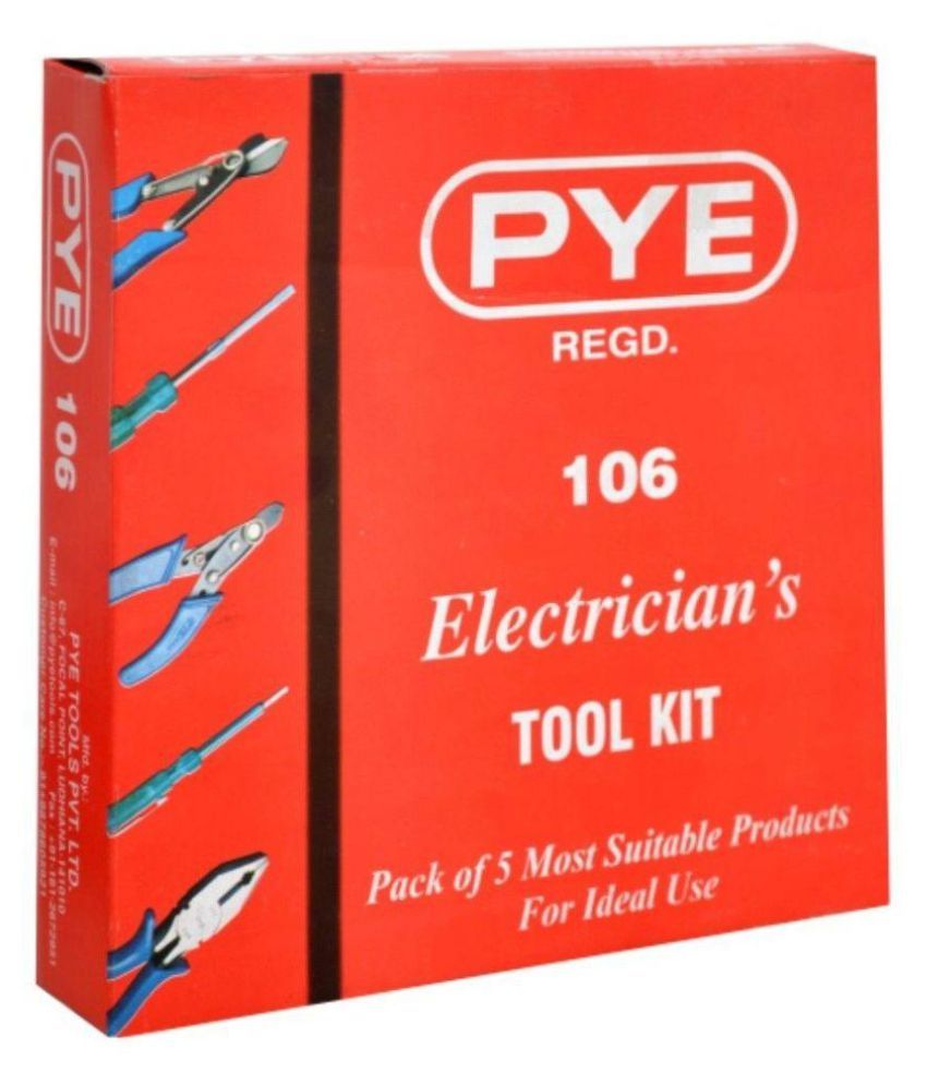 PYE 5 Pc Electrician Tool Kit 106 Buy PYE 5 Pc Electrician Tool Kit