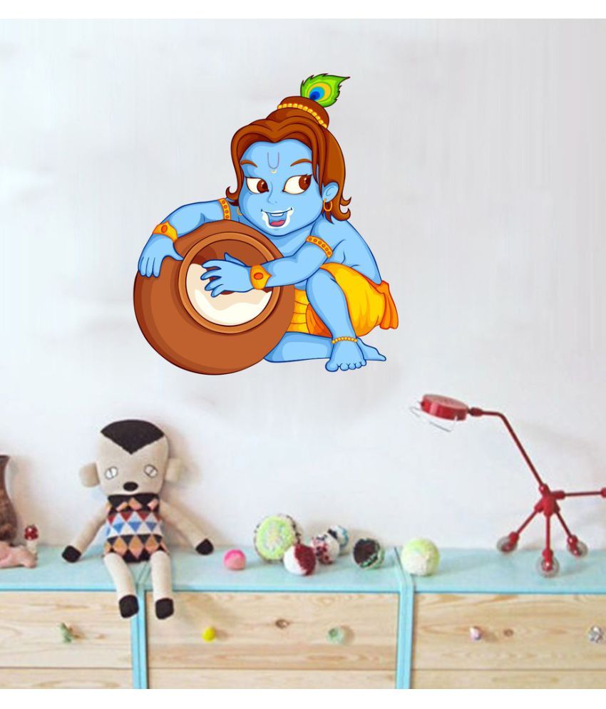     			Decor Villa Krishna Vinyl Wall Stickers