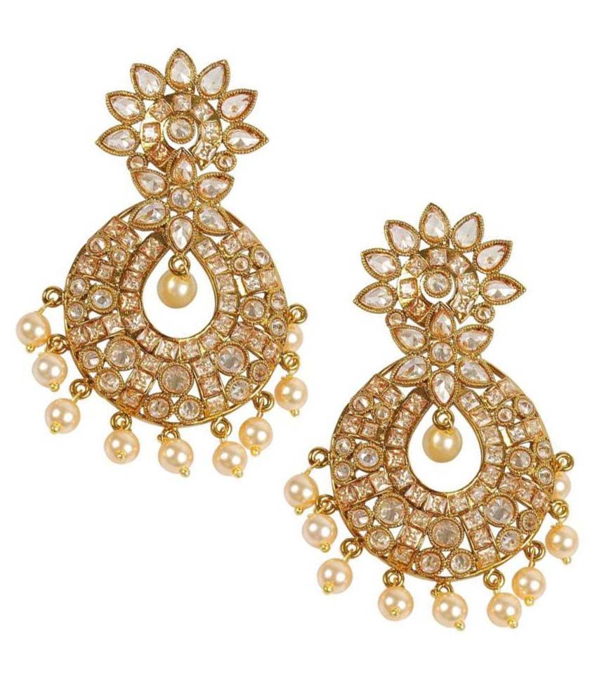 Much More Golden Chandeliers Earrings Much More Golden Chandeliers Earrings