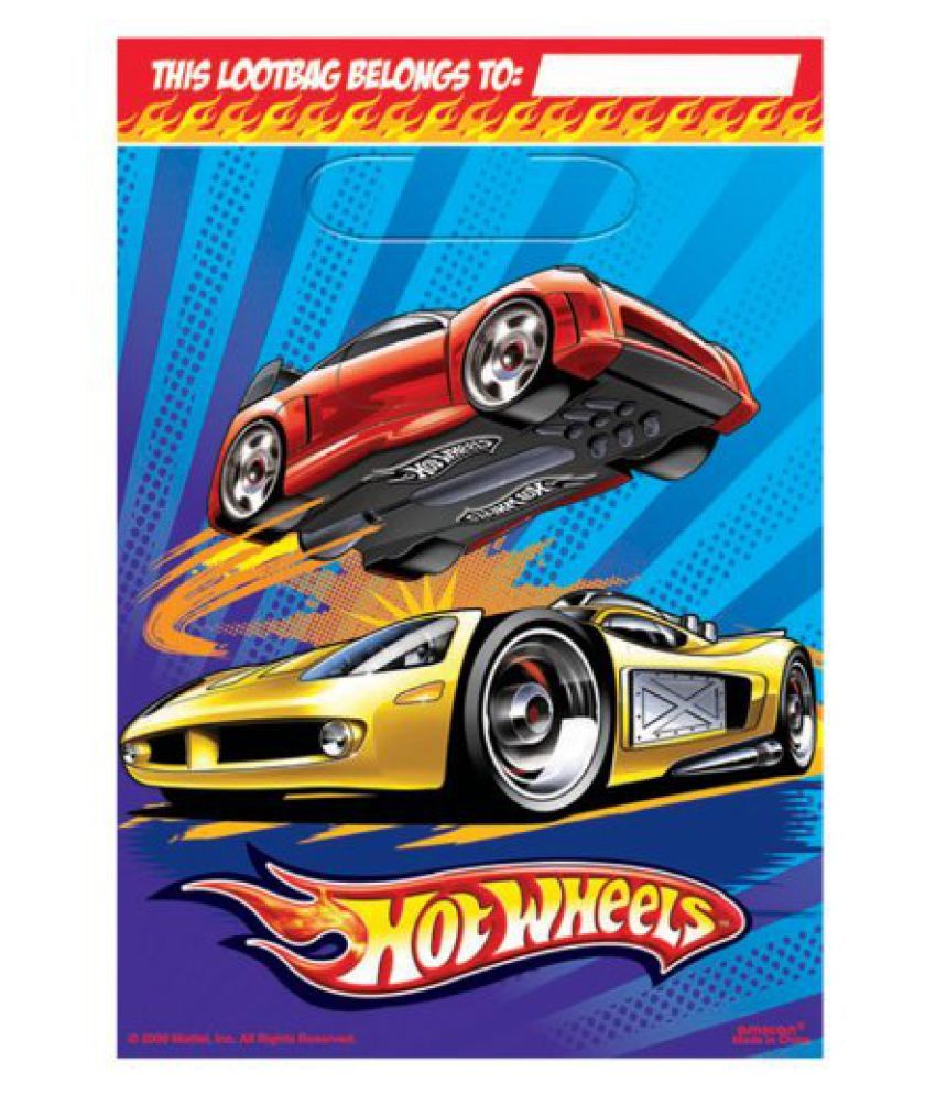 Hot Wheels Speed City Treat Bags - Buy Hot Wheels Speed City Treat Bags ...