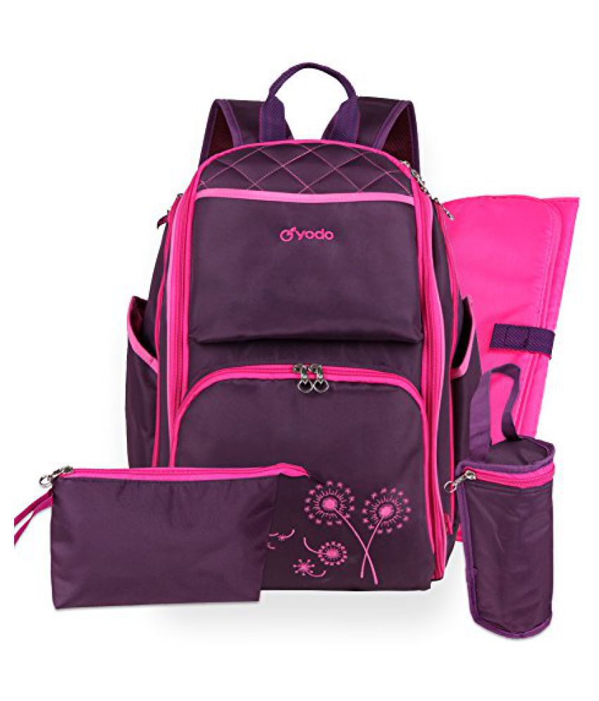Yodo Backpack Diaper Bag for Mommy and Baby, Purple - Buy Yodo Backpack ...