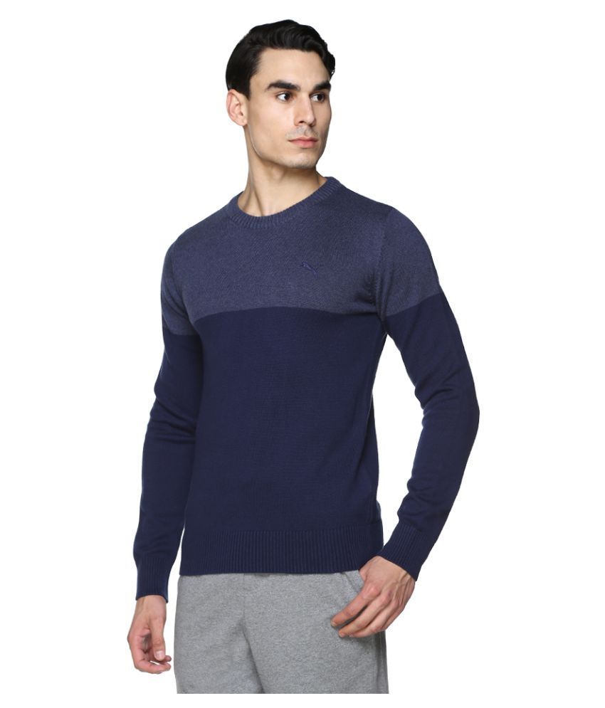 blue puma sweater