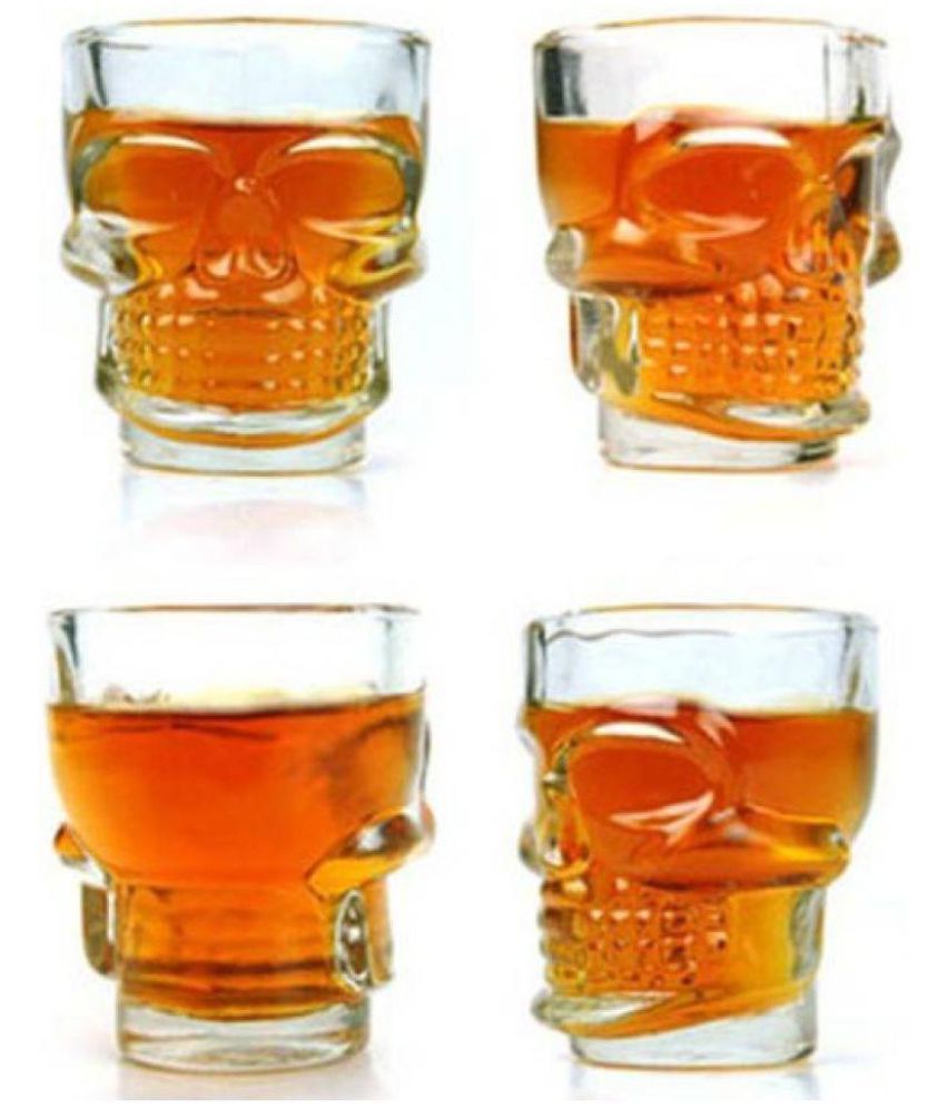 Mehak Ent Crystal Shot Glass set Of 4 Buy Online at Best Price in