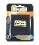 Uniross sony 980 GOLD PLUS 10400mAh Rechargeable Battery 1