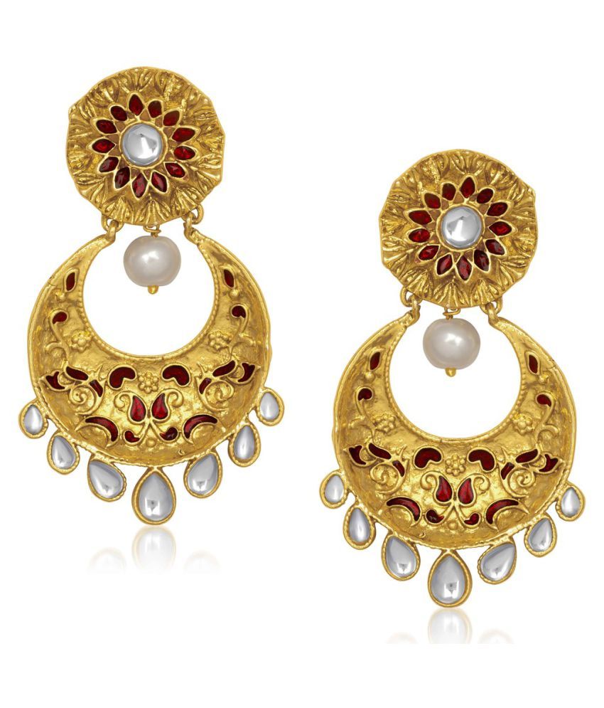 Kriaa Golden Colour Earrings Kriaa Golden Colour Earrings