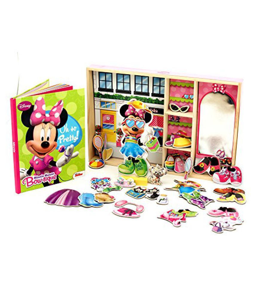 minnie mouse magnetic dress up