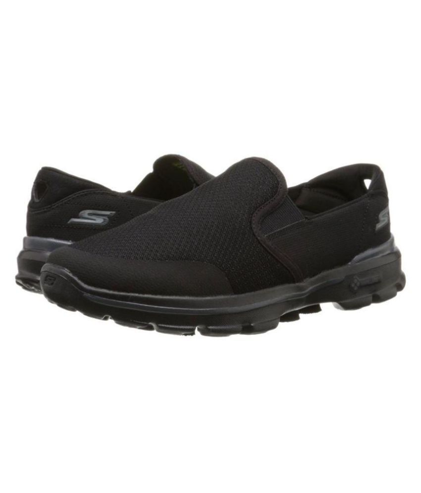 Skechers Skechers Men's Go Walk 3 Black Running Shoes - Buy Skechers ...