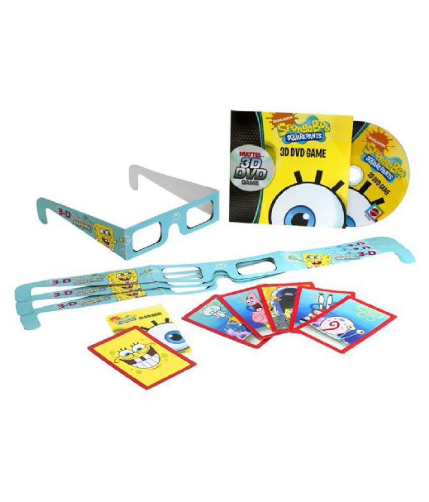 Nickelodeon SpongeBob Squarepants 3D DVD Game Buy Nickelodeon