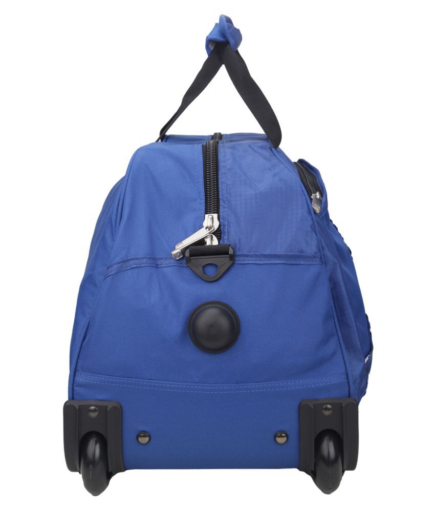 Delsey Blue Printed Duffle Bag - Buy Delsey Blue Printed Duffle Bag Online at Low Price - Snapdeal