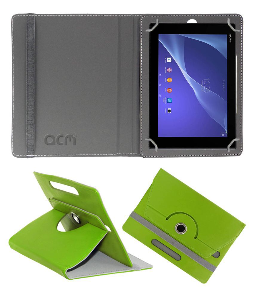 forum Blauw Koloniaal Sony Xperia Z2 Tablet Flip Cover By Acm Green - Cases & Covers Online at  Low Prices | Snapdeal India